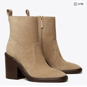 Tory Burch | Sierra suede block heel boot